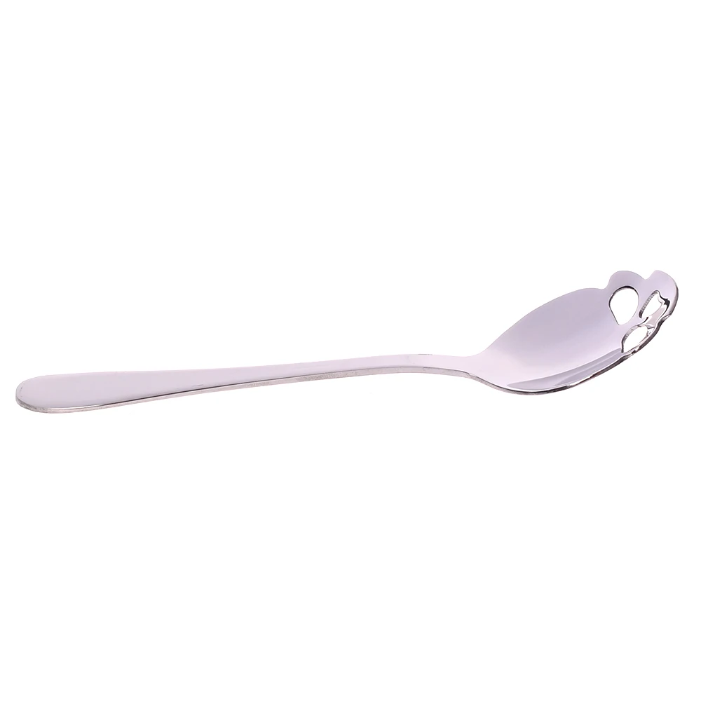 

304 Stainless Steel Skull Coffee Spoon Dessert Tea Sugar Scoop For Home Kitchen Bar Coffee Shop Party Accessories Gift