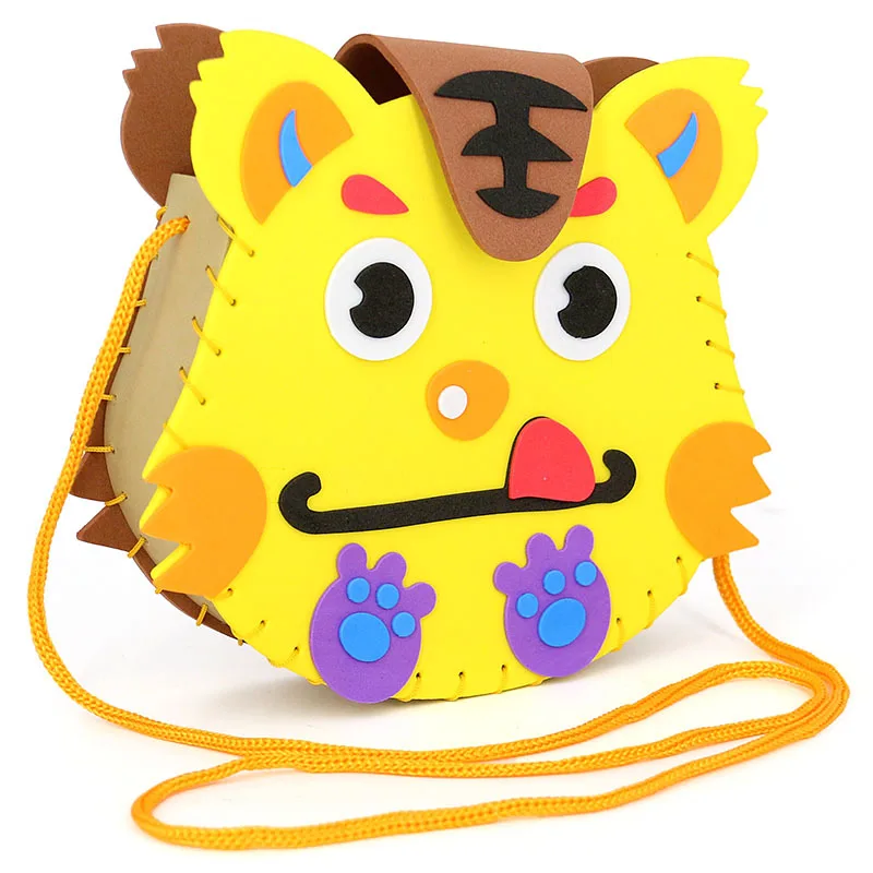 Сумка мессенджер 3D сделай сам Детская сумка из ЭВА для ручной работы обучения и