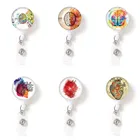 Новый дизайн, 1 шт., выдвижной значок, медсестры, держатель для бейджа, брелок для ключей для студентов