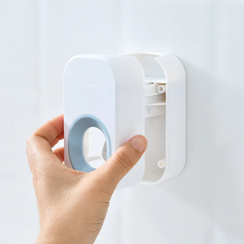 Клей Автоматический Диспенсер зубной пасты для щетки держатель настенное