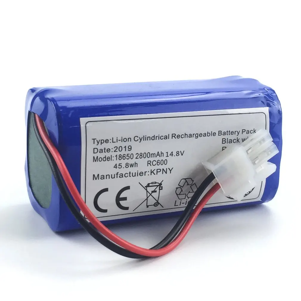 

14.8V 2800mAh robot Vacuum Cleaner Battery Pack replacement for chuwi ilife v7 V7S Pro Robotic Sweeper 1 Piece Battery