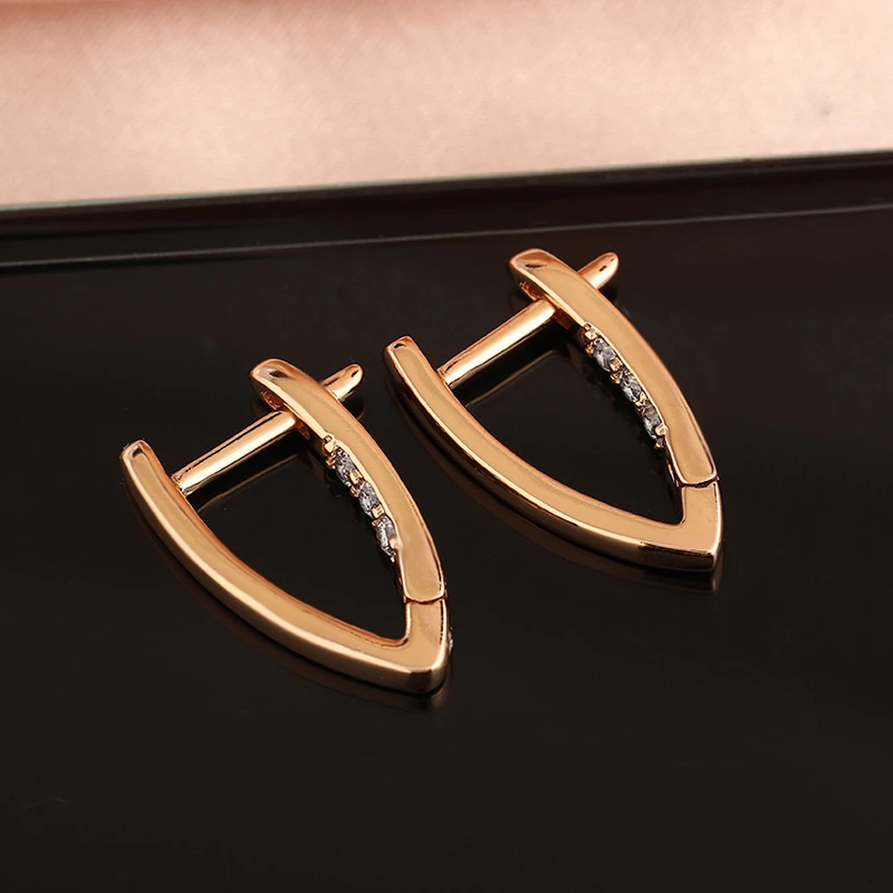 

2021 Contracted Wind Restoring Ancient Ways Women v Stereo Earrings Fashion Personality Charm Earrings Jewelry New Trend