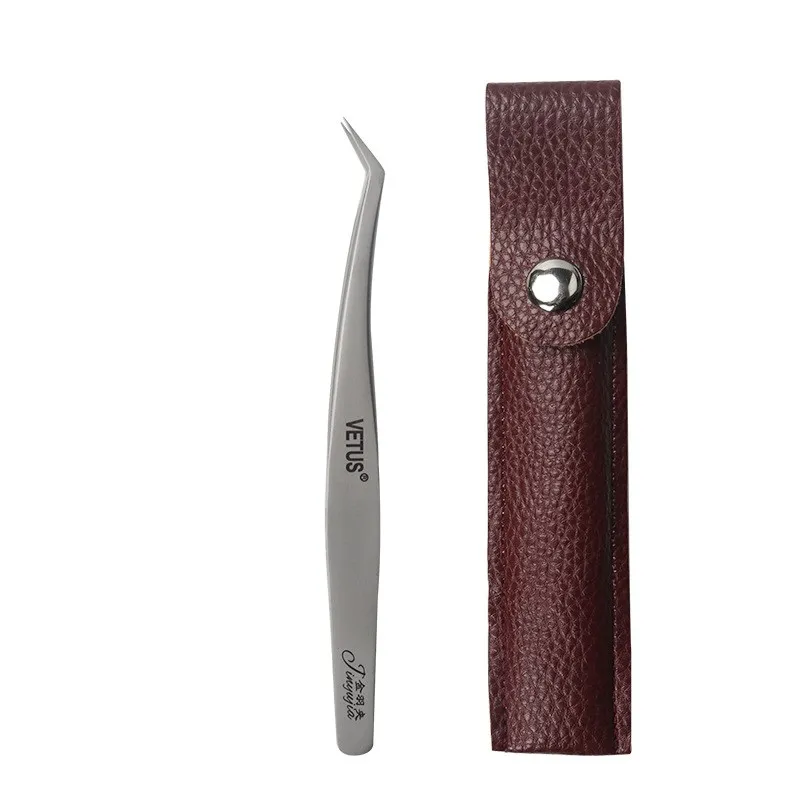 Tweezer 1 VETUS Пинцет для ресниц и бровей 3D/6D объем накладных ресниц для наращивания сверхтонких ресниц Пинцет для наращивания ресниц инструменты для макияжа глаз - Цвет: Tweezer 1