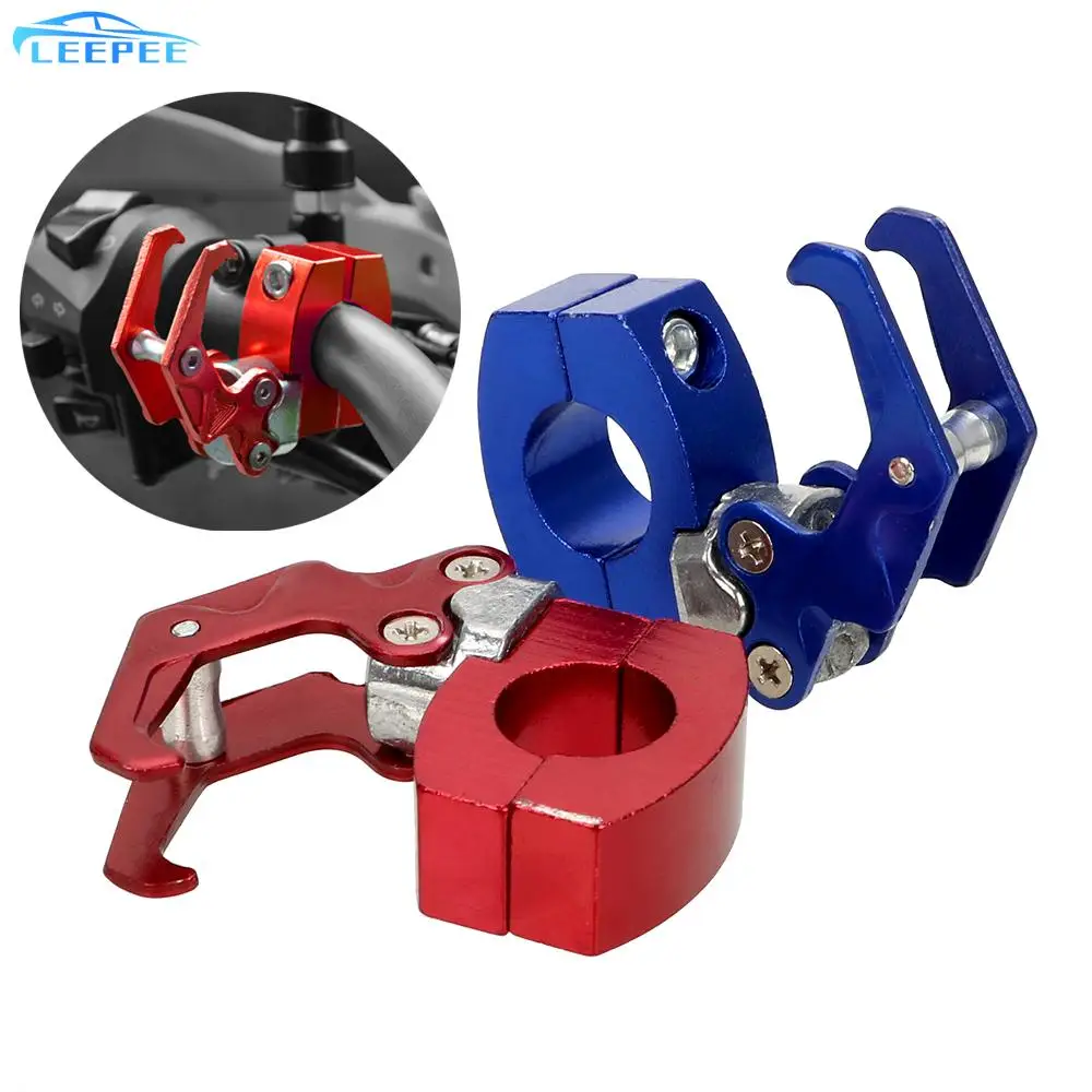 

Держатель для сумки для хранения, 4 цвета, крючок для шлема, для мотоцикла, велосипеда, легкая установка, вешалка для багажа, алюминиевый спла...