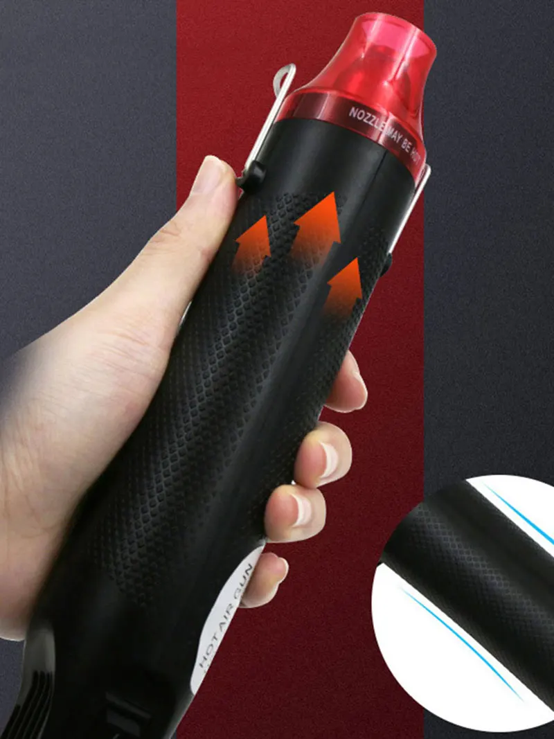 110 в электрический горячий воздушный пистолет/Тепловая пушка с опорным сиденьем