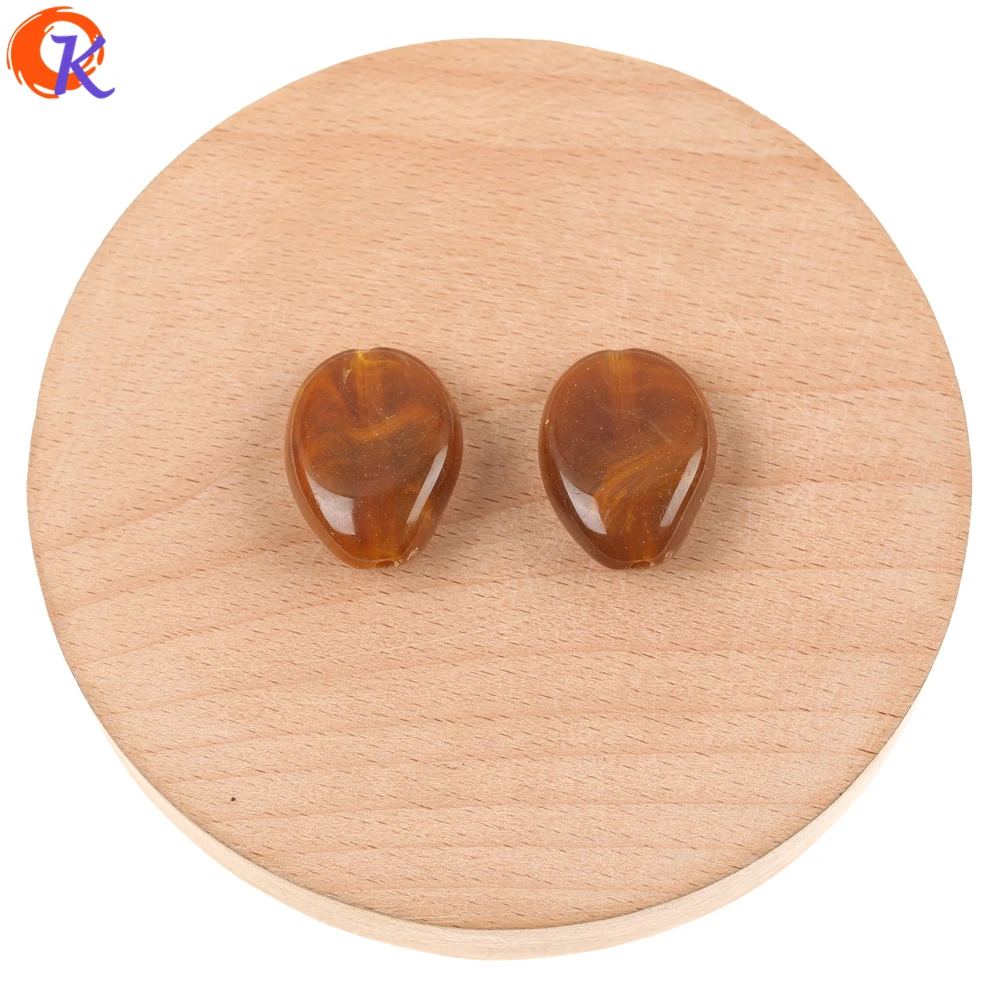 

Cordial Design 19x25mm 180Pcs Beads For DIY Accessories/Necklace Making/Stone Shape/Marble Effect/Acrylic Beads/Earring Findings