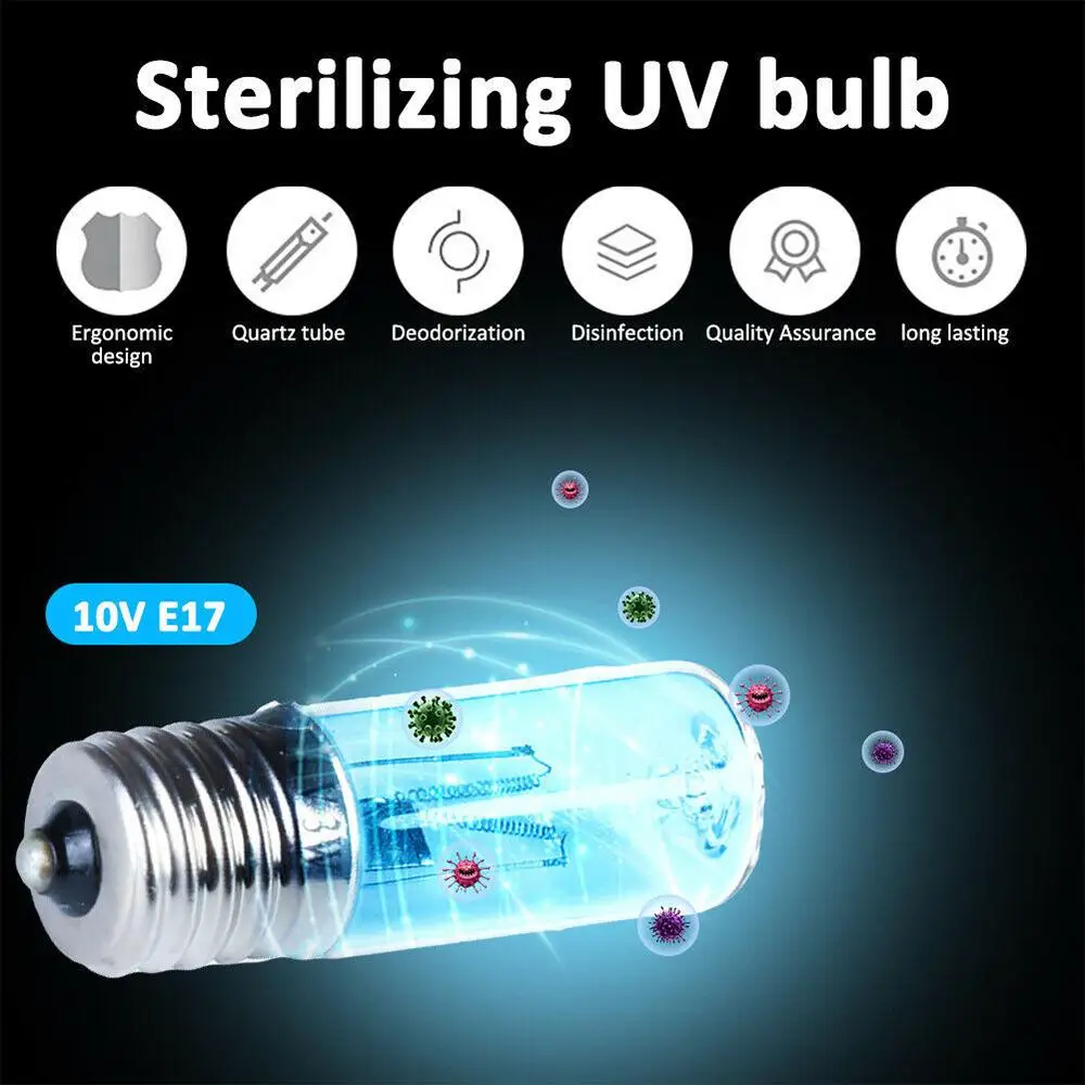 

UV Disinfection Bulb 254nm 6W UVC Sterilization Light Health Protective Equipment Tube Energy Conservation