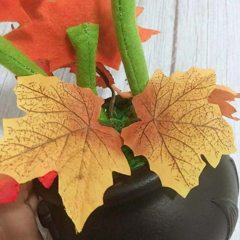 

12inch Non-woven Chomper Potted Plush Toy Birthday Party Decoration Soft Realistic Flower Plant Doll Simulation Toy