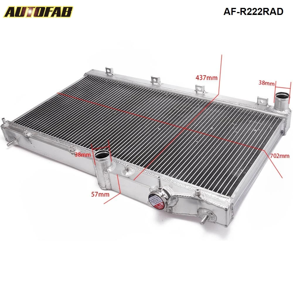 Гоночный алюминиевый радиатор для Subaru Impreza WRX STi 08 14 м/т AF R222RAD|radiator subaru|radiator racingradiator
