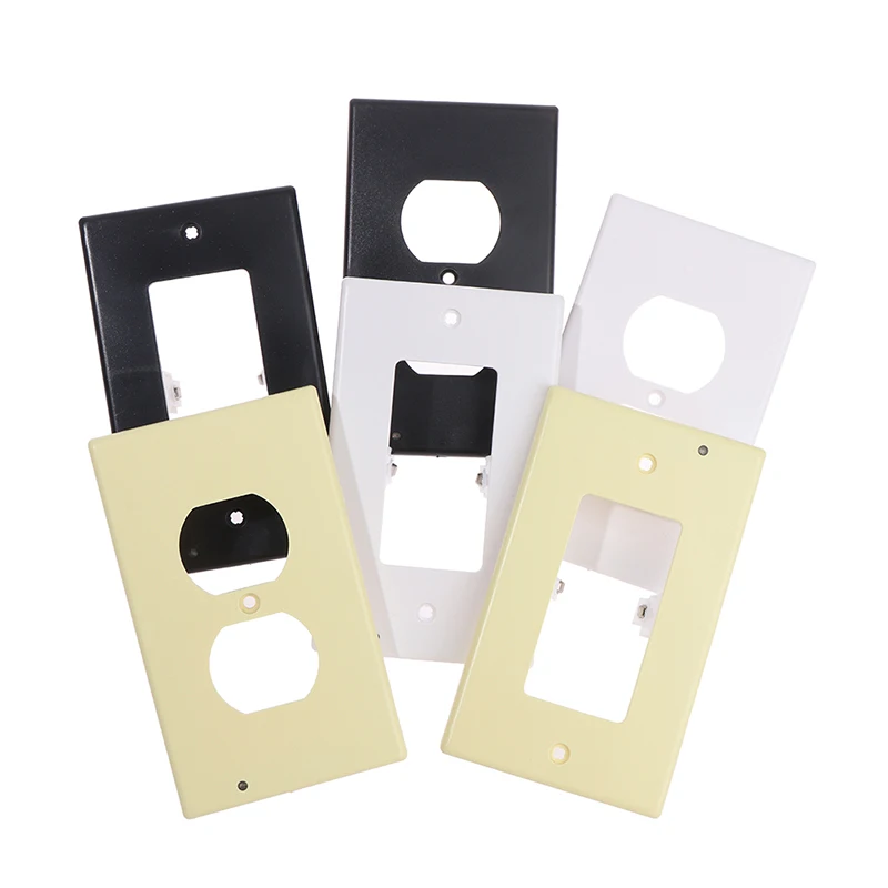 1 шт розетка настенная тарелка с светодиодный Ночные огни крышка розетки дуплекс