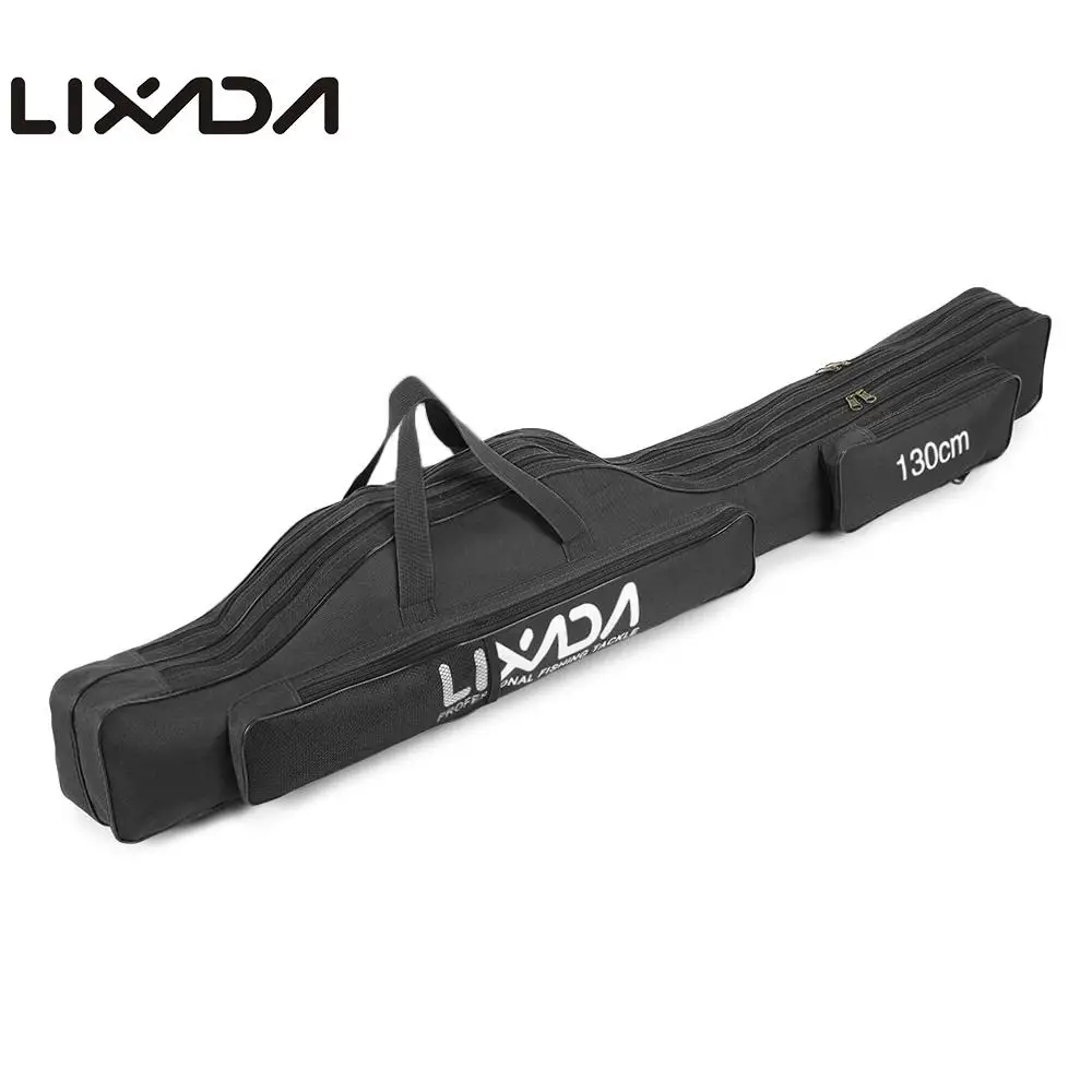 Сумка для рыбалки Lixada портативная складная сумка удочки и катушки рыболовное