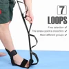 148cm Yoga Leg Ankle Brace Support Training Stretching Belt Stroke Hemiplegia Rehabilitation Strap Correction Braces Yoga Belt 1