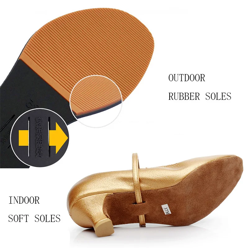 Женские туфли для латиноамериканских танцев на высоком каблуке танго бальных