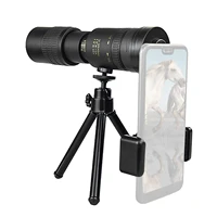 4k 10 300x40mm super telephoto zoom monocular telescope waterproof for smart phones bird watching hunting camping hiking