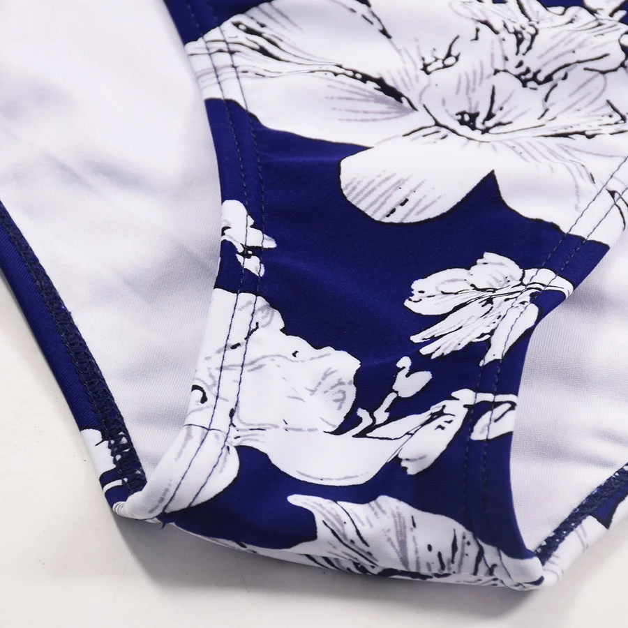 

Summer Women Push Up Swimsuit One Piece Plus Size Swimwear for Fat Woman Beachwear Bathing Suits High Waisted Bikini for Female