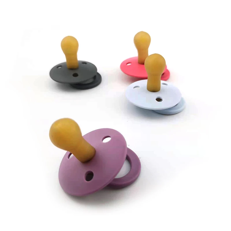 Детская Соска латексная соска питатель натурального каучука пустышка