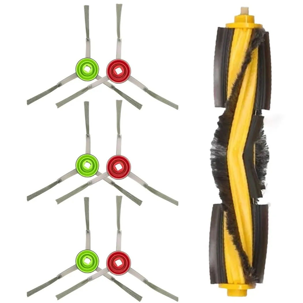 

Main Brush Side Brushes For ECOVACS DEEBOT OZMO T8 AIVI T8 MAX Robot Vacuum Cleaner Replacement Attachemnt