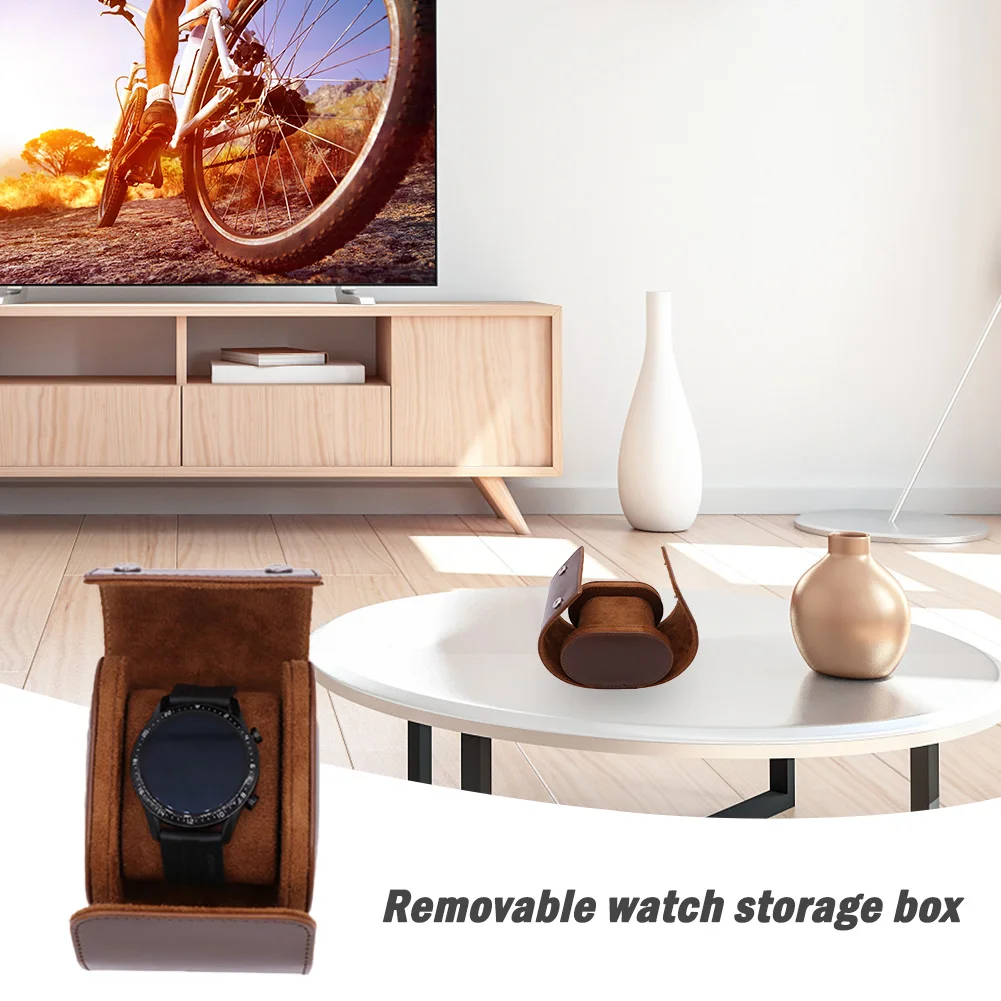 

1Pc 3/2/1 Slots Watch Storage Box Chic Portable Vintage Watch Box Watch Case Watch Holder for Gift