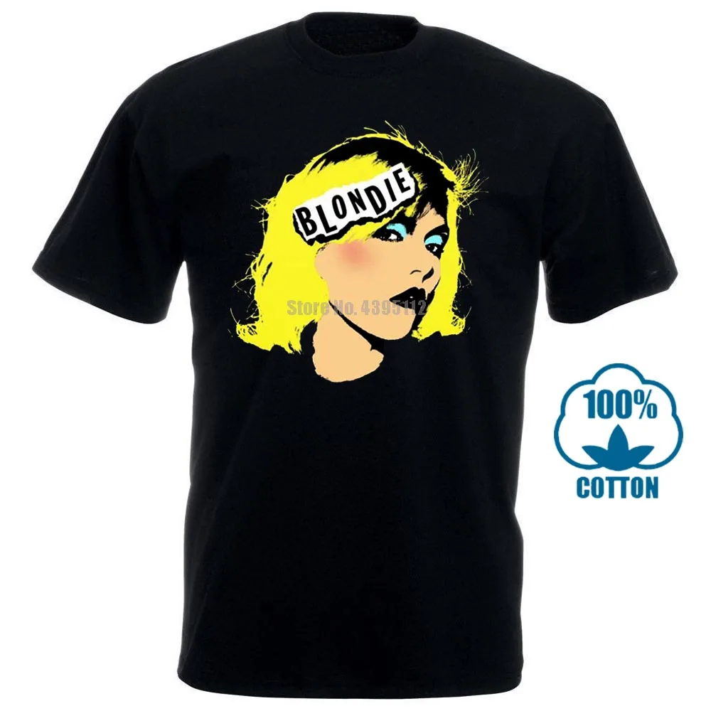 Футболка Blondie Pop Art с надписью Eat To The Beat Parallel Lines Best Of блонд крутые топы короткими