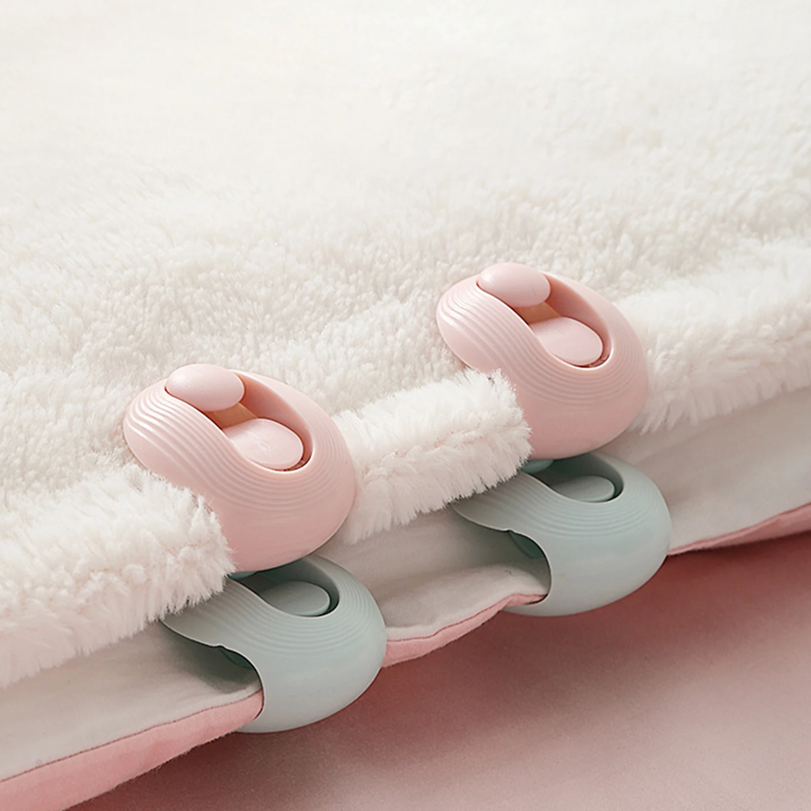 6 Шт Кровать Зажим для листов одеяла застежкой одеяло лист Стёганое Пластик