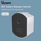 Беспроводной смарт-переключатель SONOFF D1 с Wi-Fi и дистанционным управлением через приложение сделай сам, 433 МГц, совместим с Alexa Google Home Assistant
