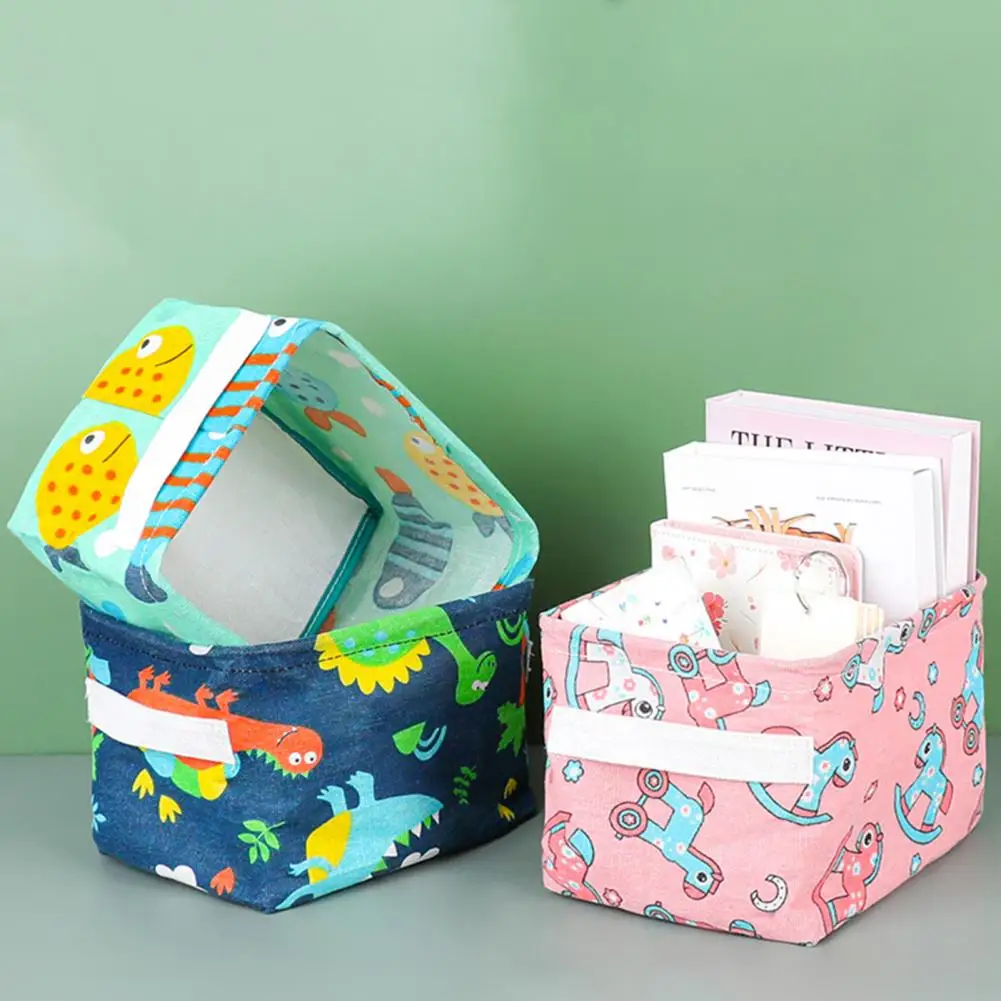 Корзина для хранения ручек полезный привлекательный милый узор косметика