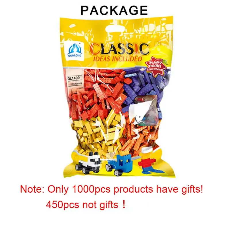 

Bricks Designer Creative Classic Brick DIY Building Block Educational Toys Bulk Compatible With Leduo Small Bricks For Children