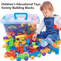 hot toy toys for kids inserting and assembling large particle building blocks educational toys diy constructor toys for children