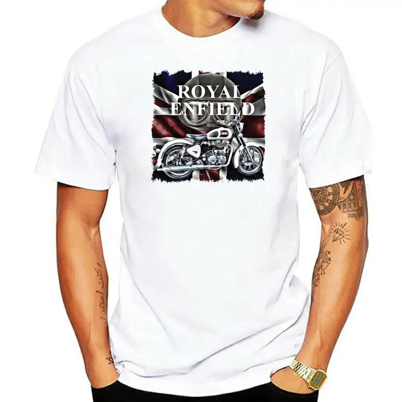 

Royal Enfield T Shirts Men Royal Enfield Motorcycle T Shirt Unofficial R Digital Printed Tee Shirt