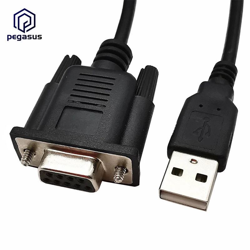 Последовательный Кабель 1 8 метров RS232 DB9 9PIN Мама-USB 2 0 A папа | Электроника