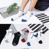 5 pairs mens trainer liner ankle socks funky designs adults sports 6 11