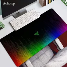 Razer Print Large Gaming Mouse Pad Anti-slip Natural Rubber Mouse Mat Keyboard Pad Desk Mat For Laptop Computer Gamer Mousepad