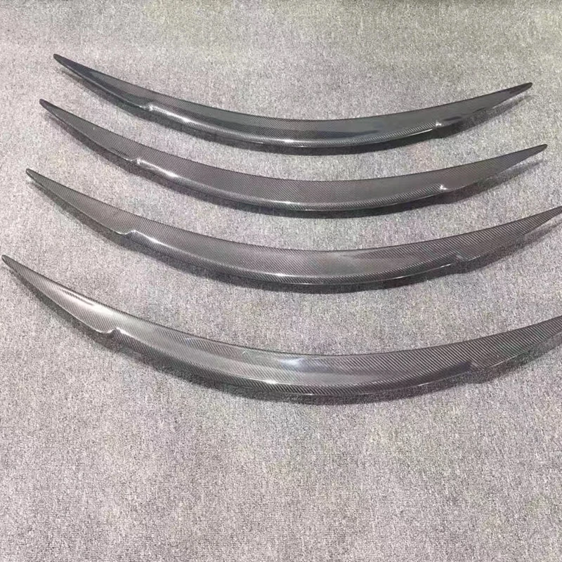 Спойлер для заднего крыла Tesla Model S 2015 2017 наклейка багажника из углеродного