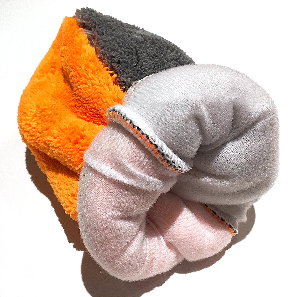 

Car Cleaning Wash Tools Microfiber Washing Gloves Auto Care Water Absorption Car-styling Soft Plush Car Accessories Dust Cleaner