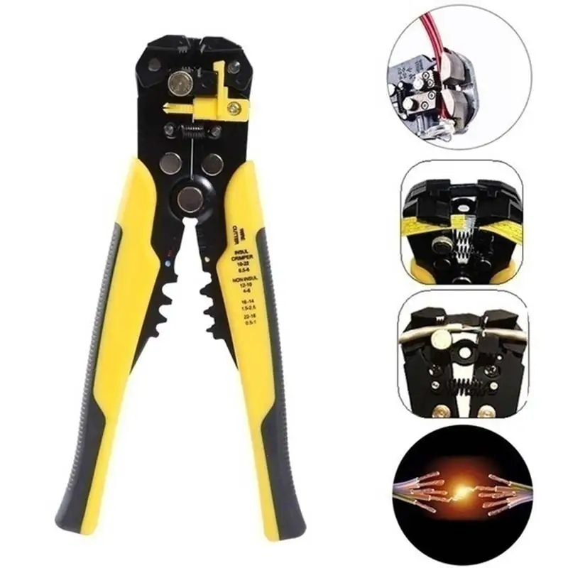 Плоскогубцы для зачистки кабеля инструменты ручные обжимные клещи 0 2 6 мм
