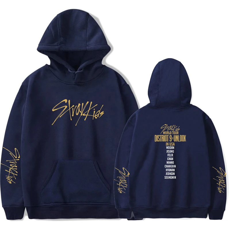 

Handsome Stray Kids Hoodies Streetwear Fashion Letter Print Hoodies Men Women Hoody Harajuku Hip Hop Pullovers Autumn Sweatshirt