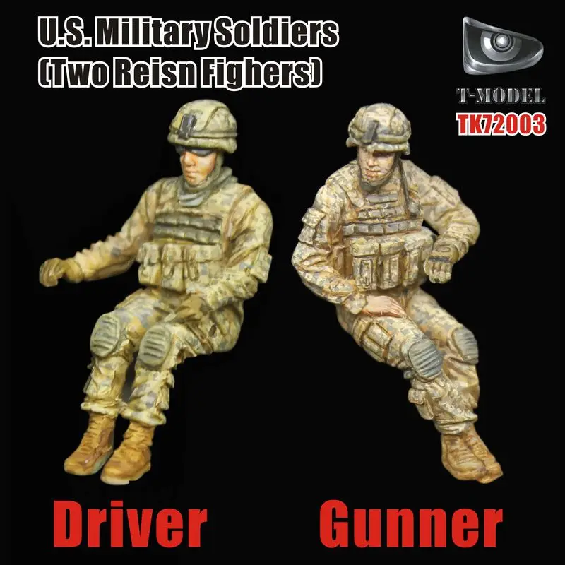 Модель T TK72003 1/72 солдатиков США [две фигурки из смолы]-набор моделей в масштабе |