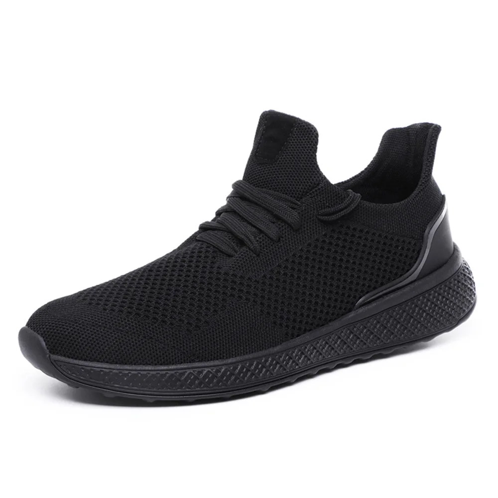 

Light Weight Running Shoes For Men 2019 Spring Autumn Black Comfortable Anti Slip Male Shoes Outdoor Walking Sneakers YYJ156