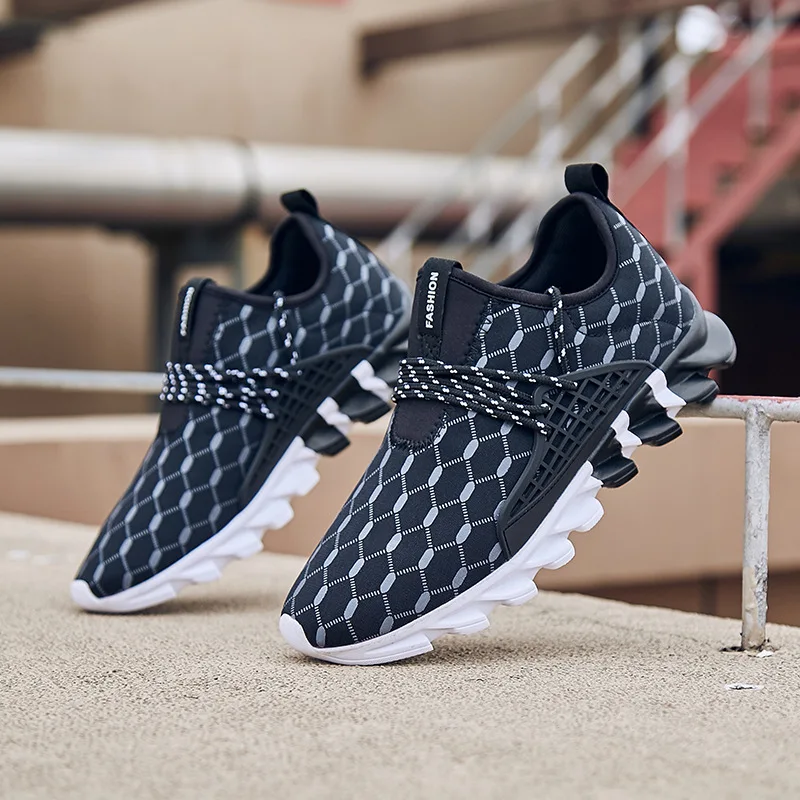 

2021 Summer Running Shoes Men Casual Comfortable Walking Sneakers Non-Slip Breathable Outdoor Sports Shoes Large Chaussure Homme