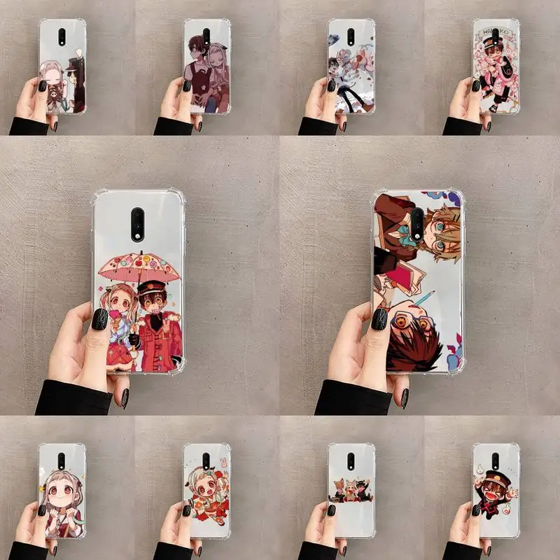 

Toilet bound Hanako kun Anime Phone Case Transparent For OnePlus MEIZU MEITU M 7 8 9 16 17 T PRO XS moible bag