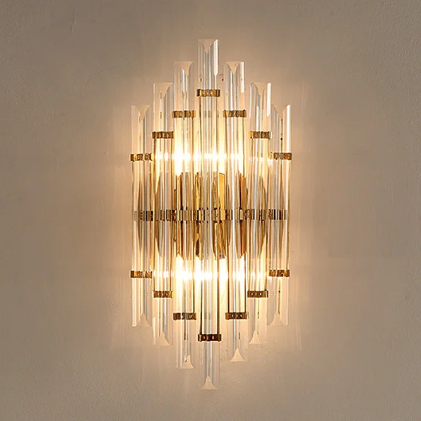 Роскошный роскошный настенный светильник для дома ресторана отеля прикроватный