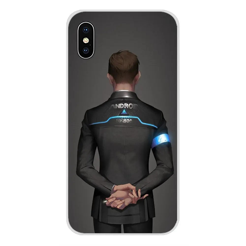 Прозрачный ТПУ чехол для Apple iPhone X XR XS 11Pro MAX 4S 5S 5C SE 6S 7 8 Plus ipod touch 5 6 Detroit Been Human RK800