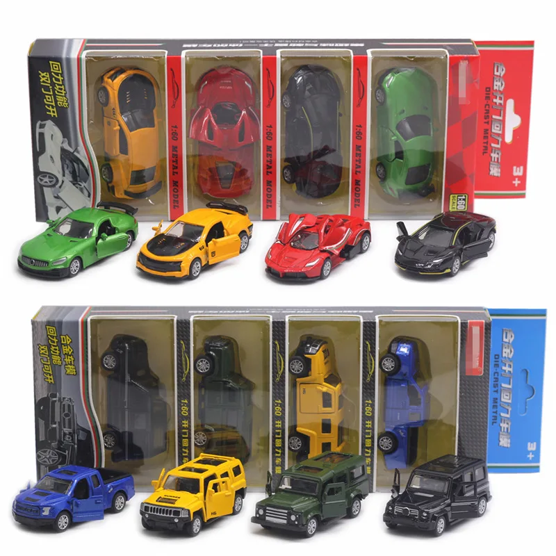 Литой масштаб 1:60 игрушечный автомобиль из сплава Металлическая Имитация