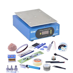 uyue 946s preheating 400w lcd digital platform heating plate for phone repair cellphone screen lcd screen separator machine free global shipping