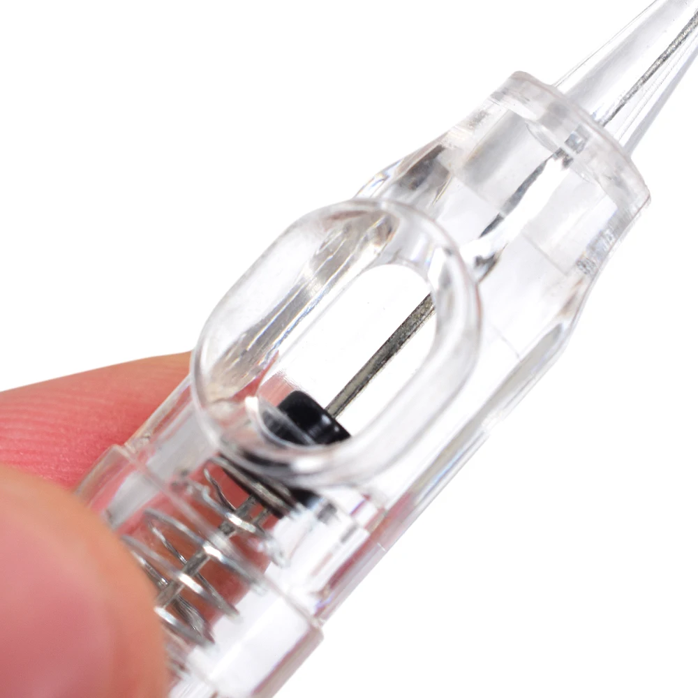 Иглы для татуажа 10 шт. одноразовые иглы картриджей стерилизация Перманентный