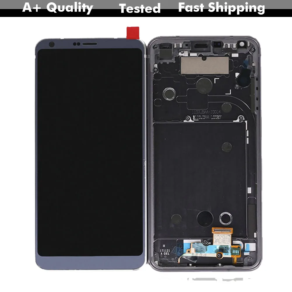 5 7 'для LG G6 H870 H870DS H872 LS993 VS998 US997 с рамкой ЖК дисплей сенсорный экран дигитайзер