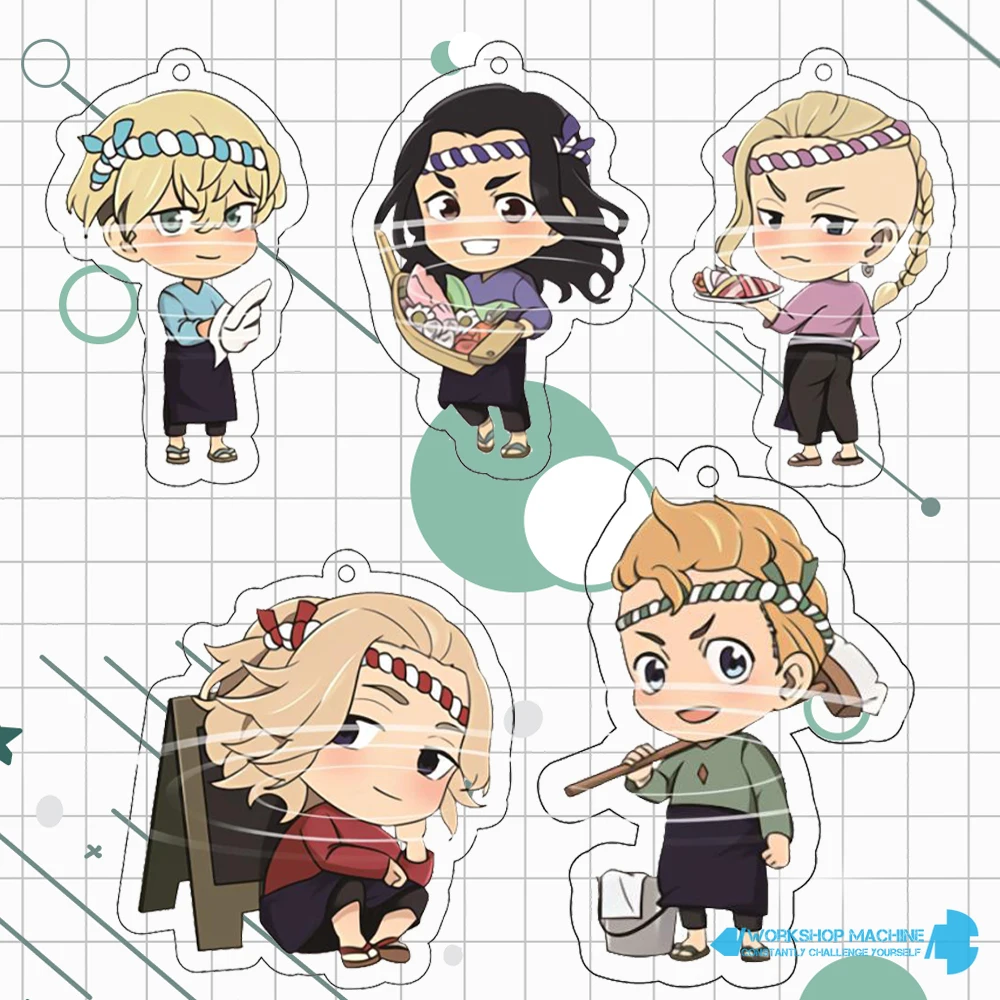 

Tokyo Revengers Takemichi Hanagaki Cute Keychain Keychain Trendy Keychain Anime Keychain Student Schoolbag Pendant