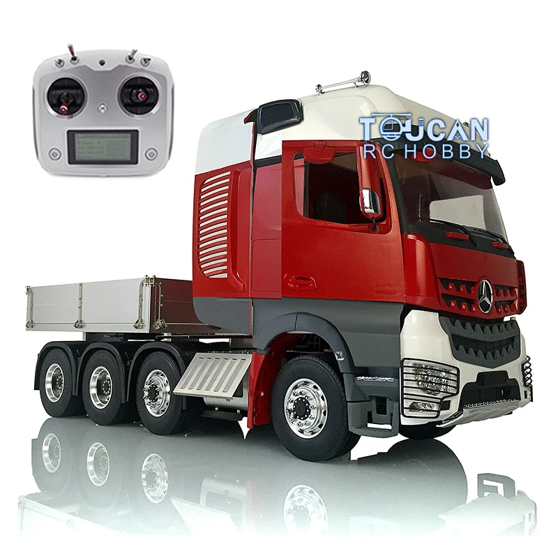 

LESU 1/14 Metal Chassis Hercules Cab W/ Radio Rack Bucket Light for DIY 8x8 Benz Actros TAMIYA RC Tractor Truck THZH0866-SMT3