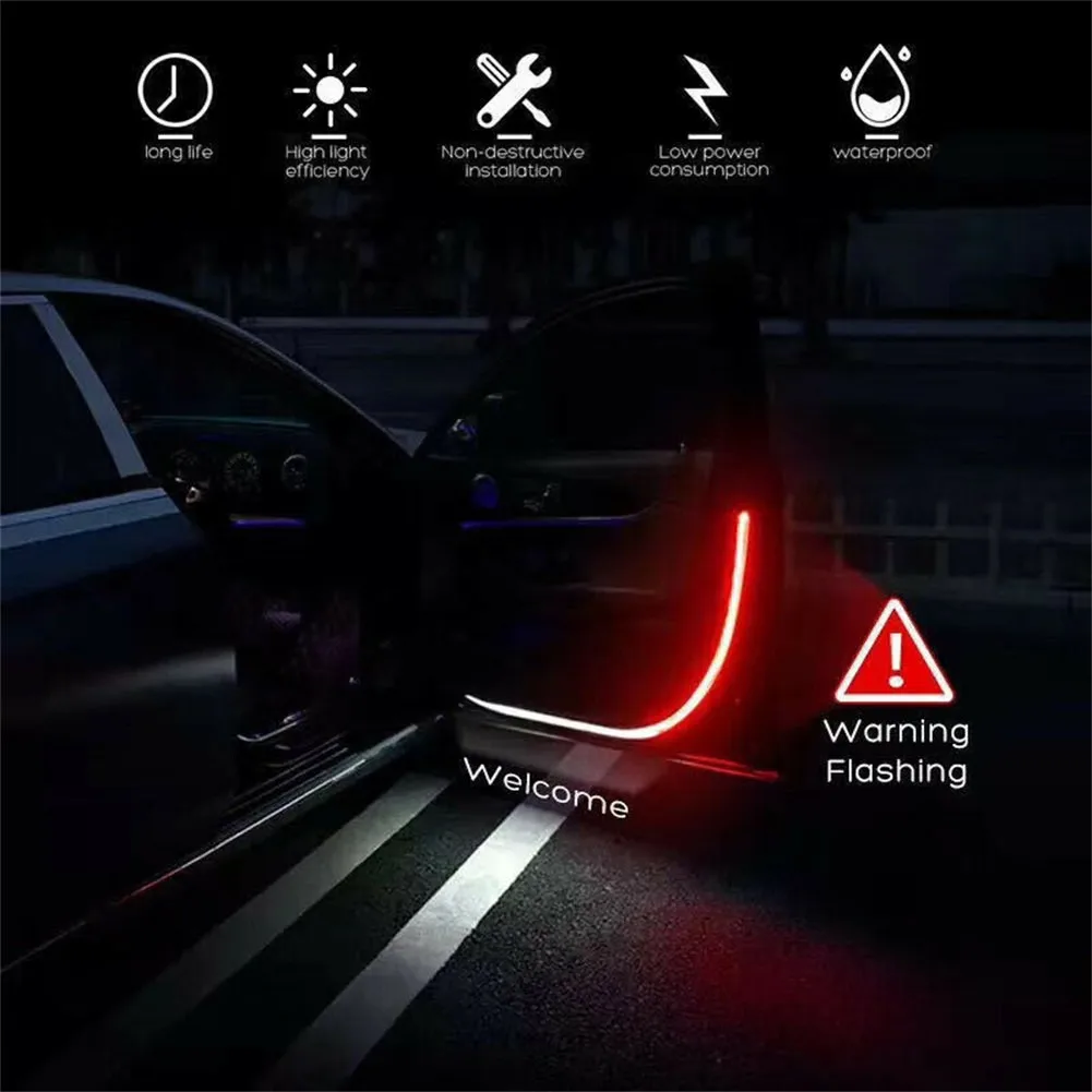 

Interior LED Strip Light 2×120cm Flexible Flowing LEDs Lamp PC Version
