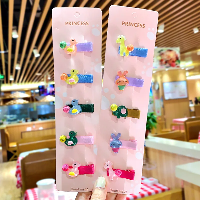 3 5 см шт./компл. милая детская шпилька для волос Принцесса девочек мультяшная утка